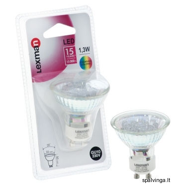 Šviesos diodų (LED) GU10 lemputė LEXMAN