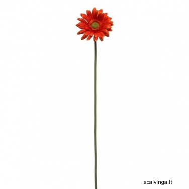 Dirbtinė gėlė Gerbera 60CM (oranžinė)