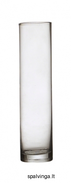 Stiklinė vaza UNO CYLINDER D6 H25CM V-V