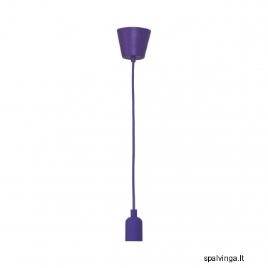 Šviestuvo laidas COLOMA E27 INSPIRE violetinė