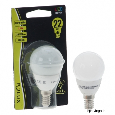 Šviesos diodų (LED) E14 lemputė SANICO